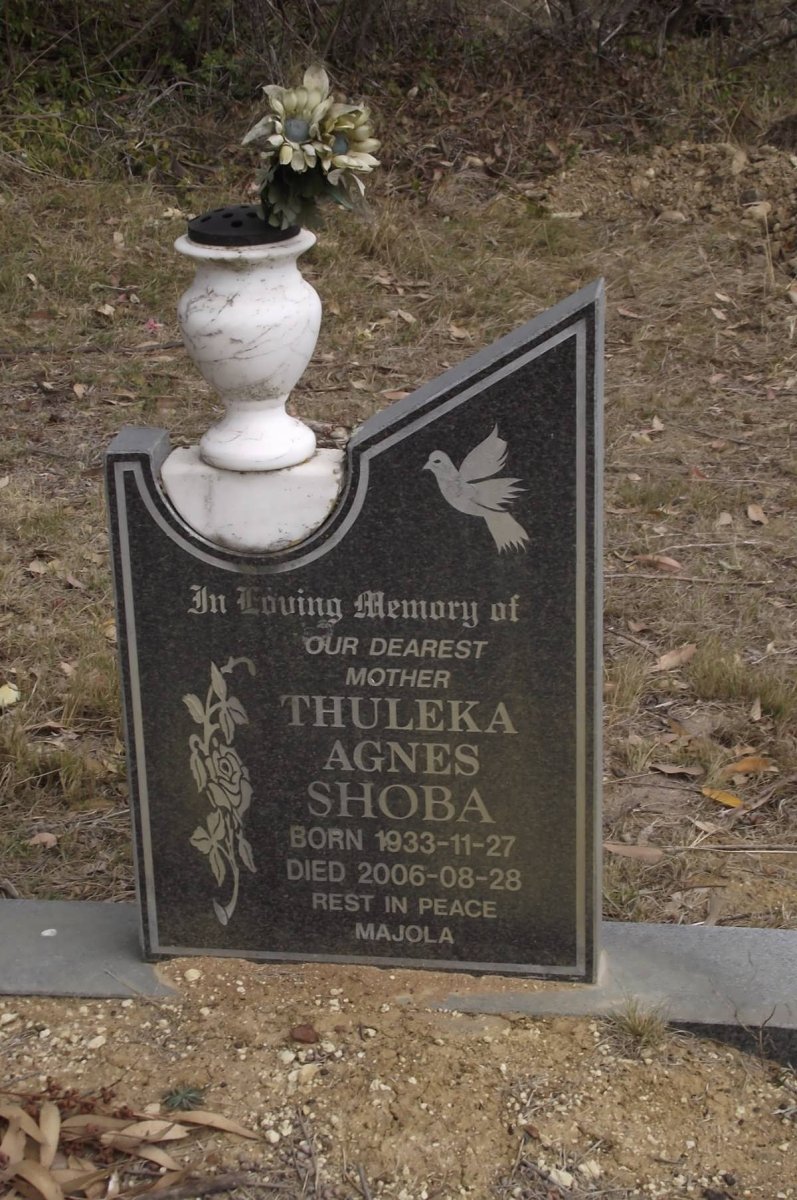 SHOBA Thuleka Agnes 1933-2006