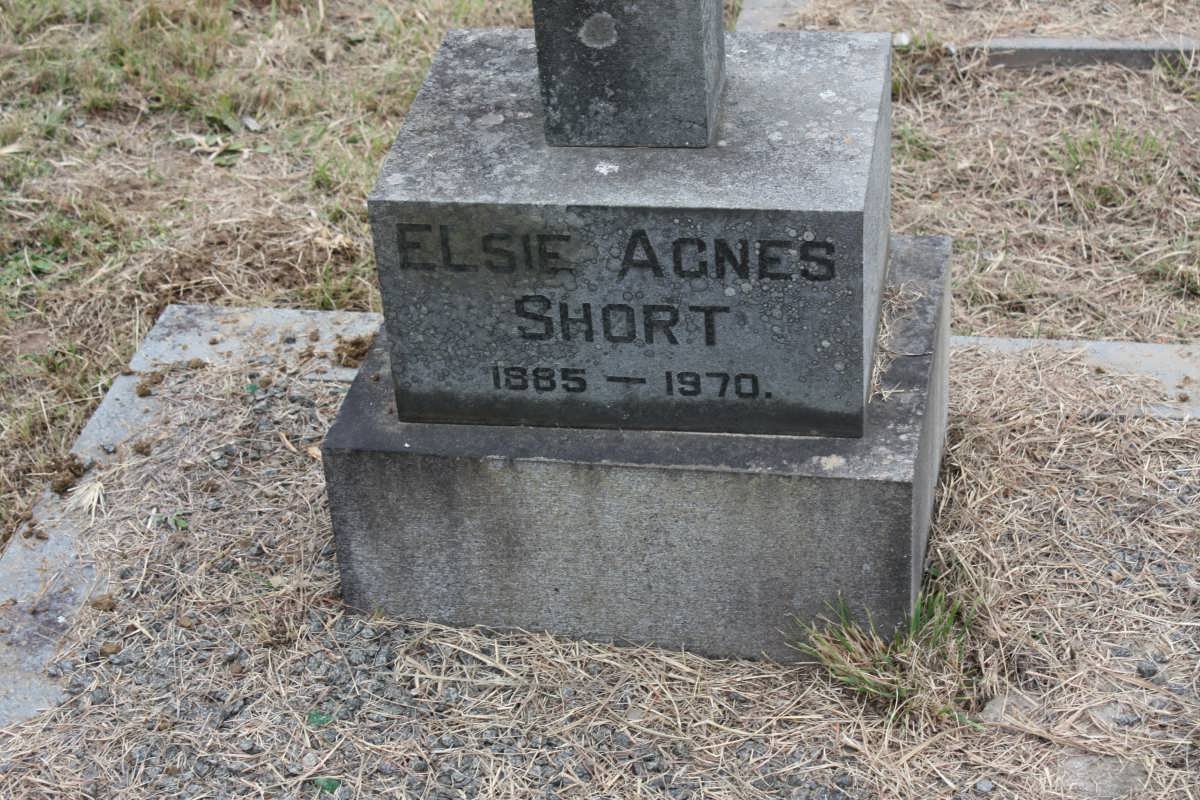 SHORT Elsie Agnes 1885-1970