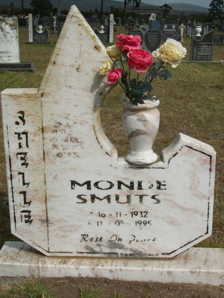 SHELLE Monde Smuts 1932-1995