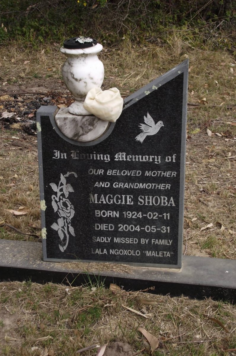 SHOBA Maggie 1924-2004