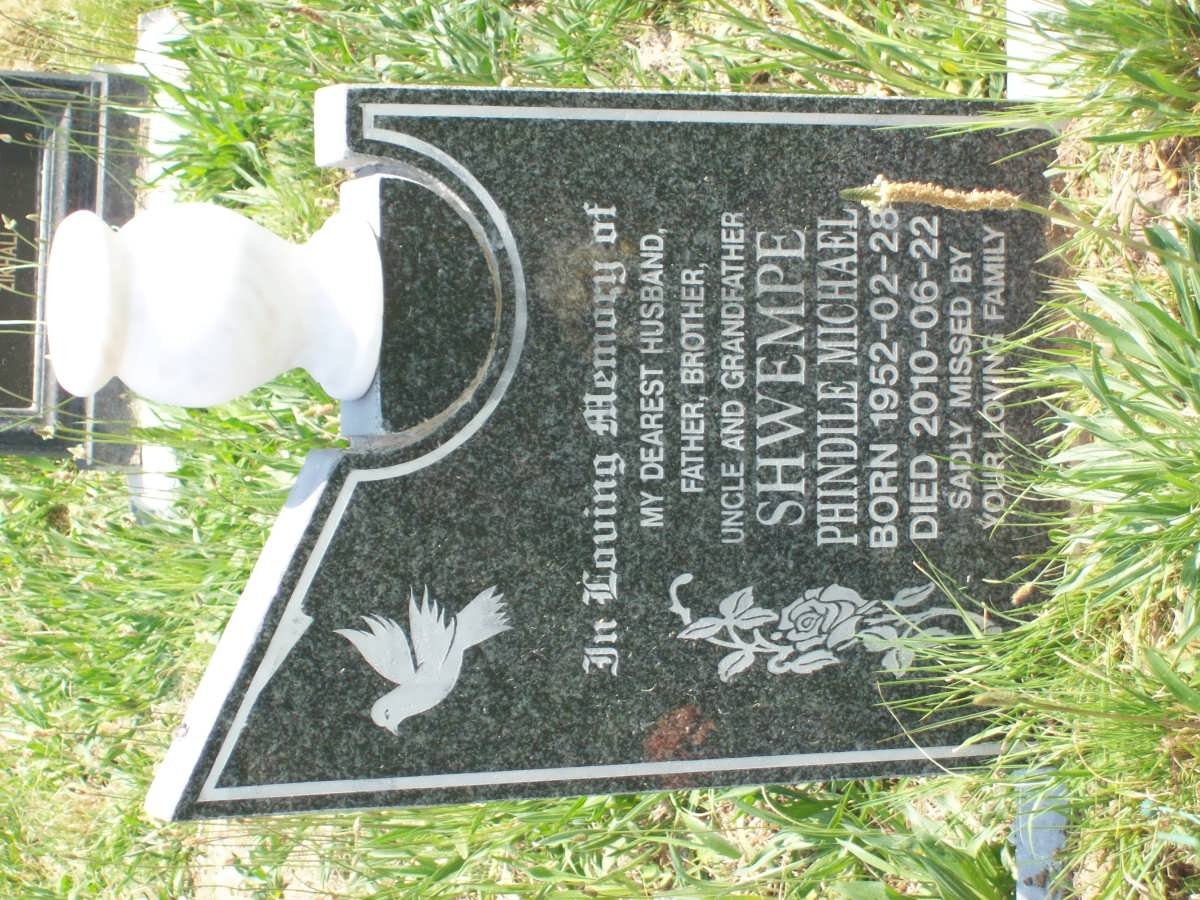 SHWEMPE Phindile Michael 1952-2010