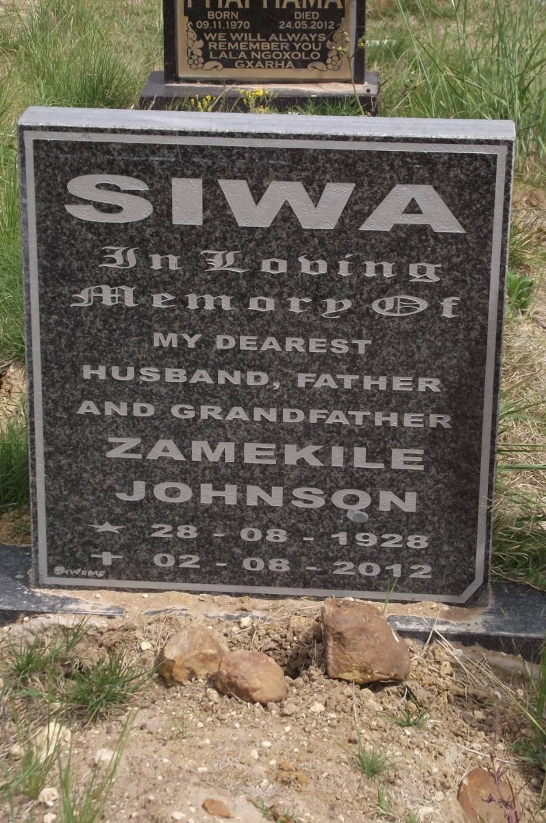 SIWA Zamekile Johnson 1928-2012