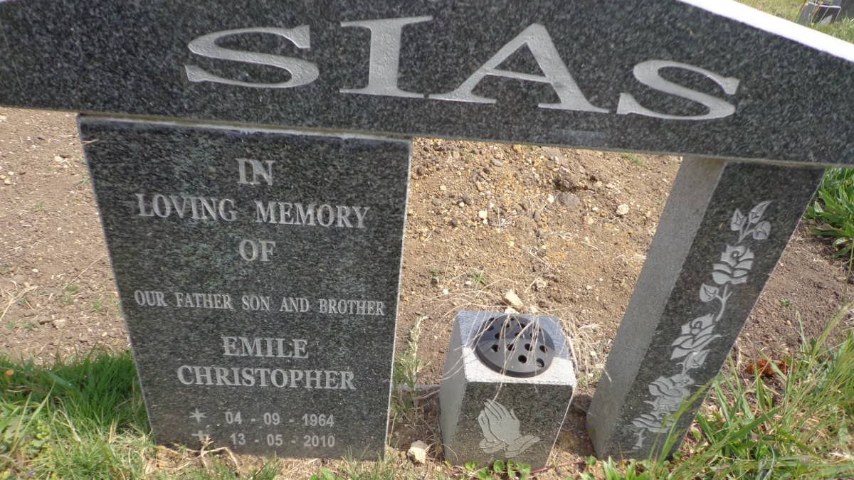 SIAS Emile Christopher 1964-2010
