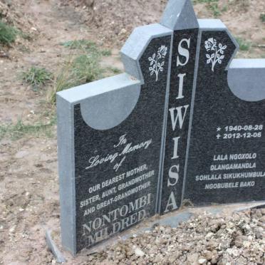 SIWISA Nontombi Mildred 1940-2012