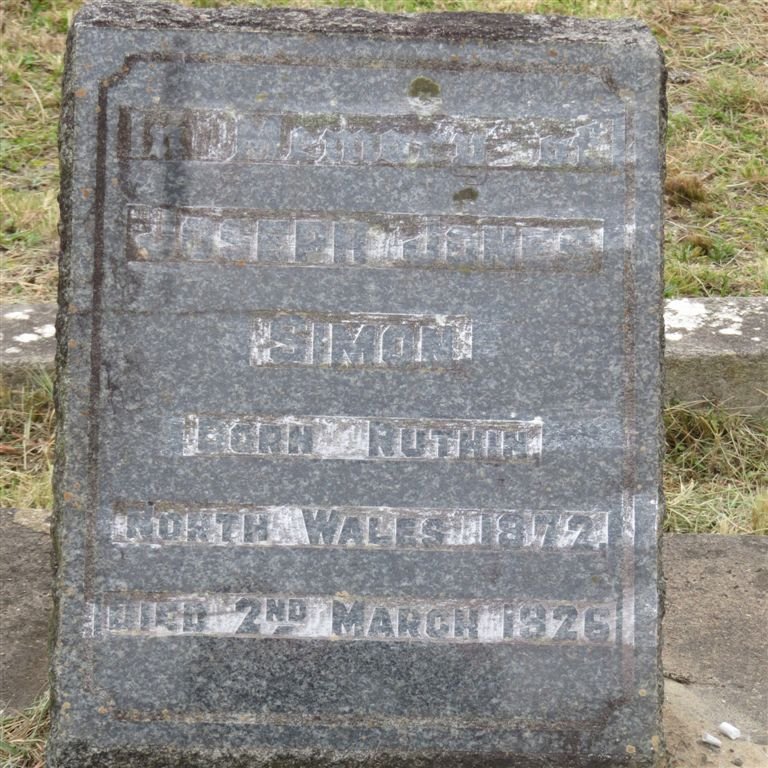 SIMON Joseph Jones 1872-1926 &amp; Kate May WEBB -1974