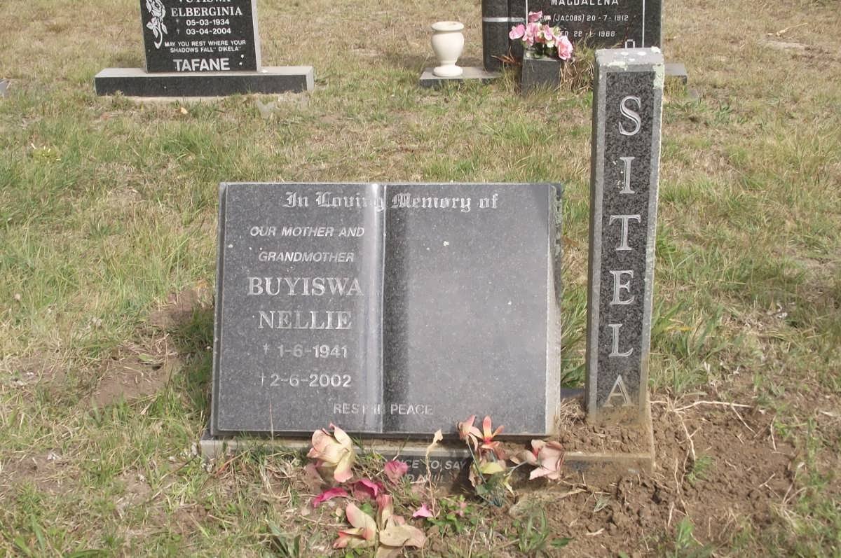 SITELA Buyiswa Nellie 1941-2002