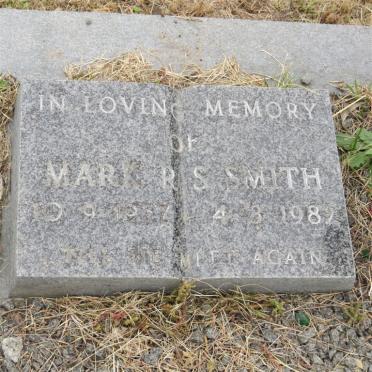 SMITH Philipus Cornelius 1914-1979 &amp; Valentine Aubrey 1933-1979 &amp; :: SMITH Mark RS 1957-1982