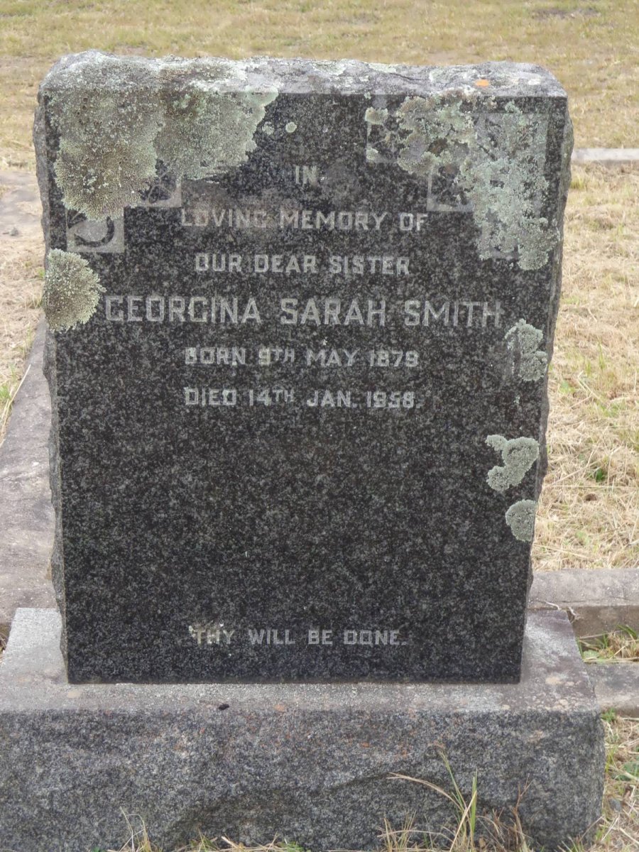 SMITH Georgina Sarah 1879-1958