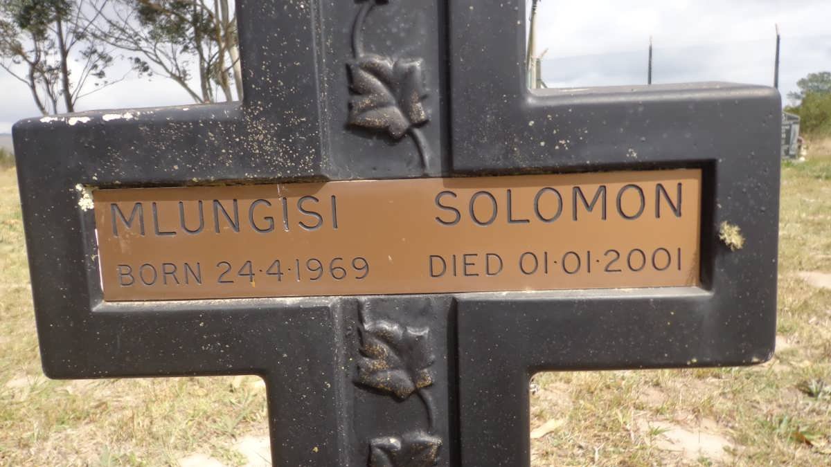 SOLOMON Mlungisi 1969-2001