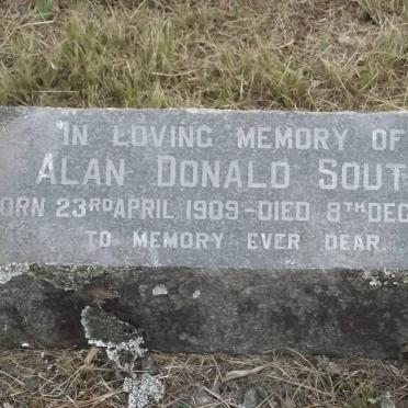SOUTH Alan Donald 1909-1966
