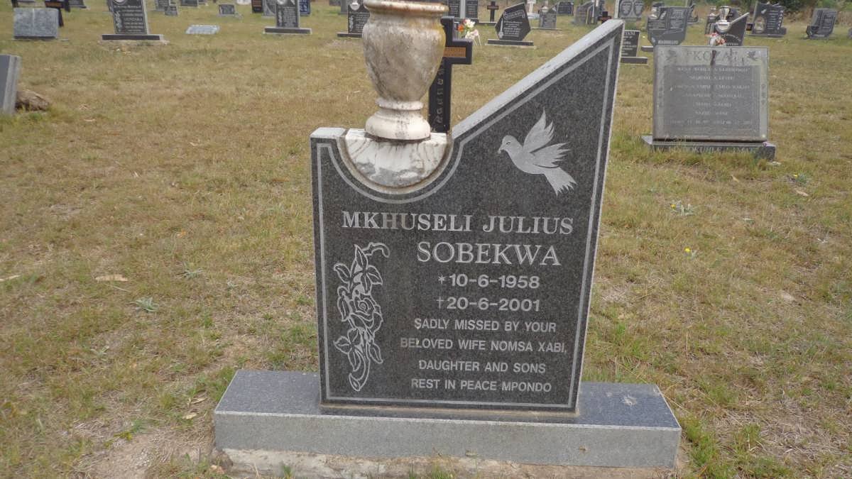 SOBEKWA Mkhuseli Julius 1958-2001