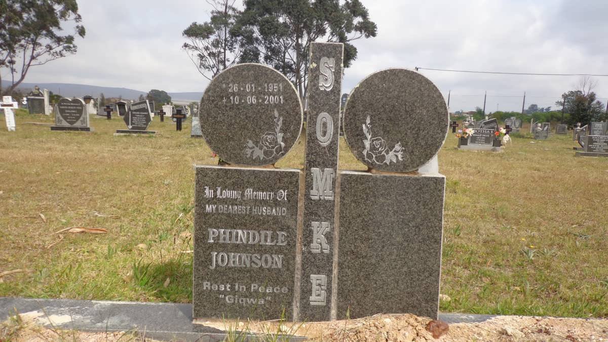 SOMKE Phindile Johnson 1951-2001