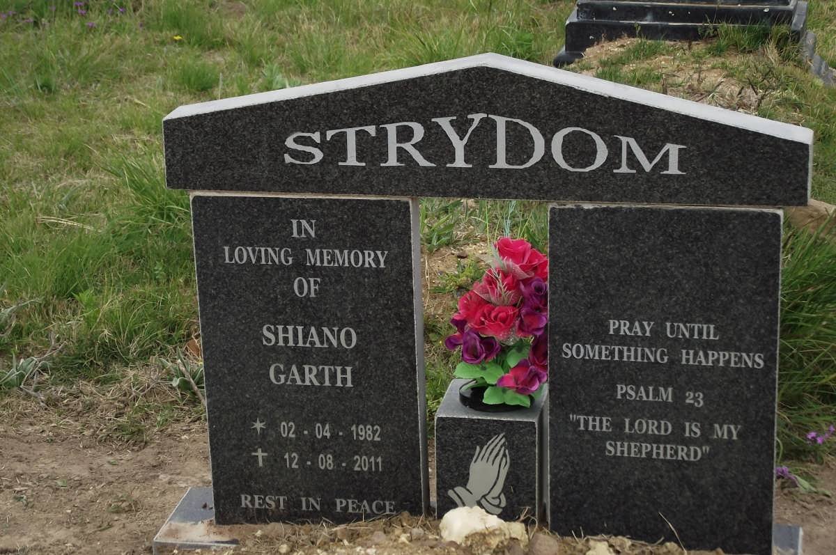 STRYDOM Shiano Garth 1982-2011