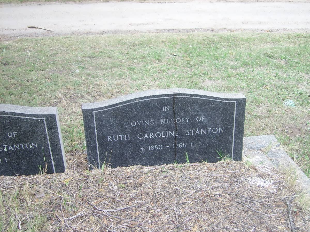 STANTON Ruth Caroline 1880-1968