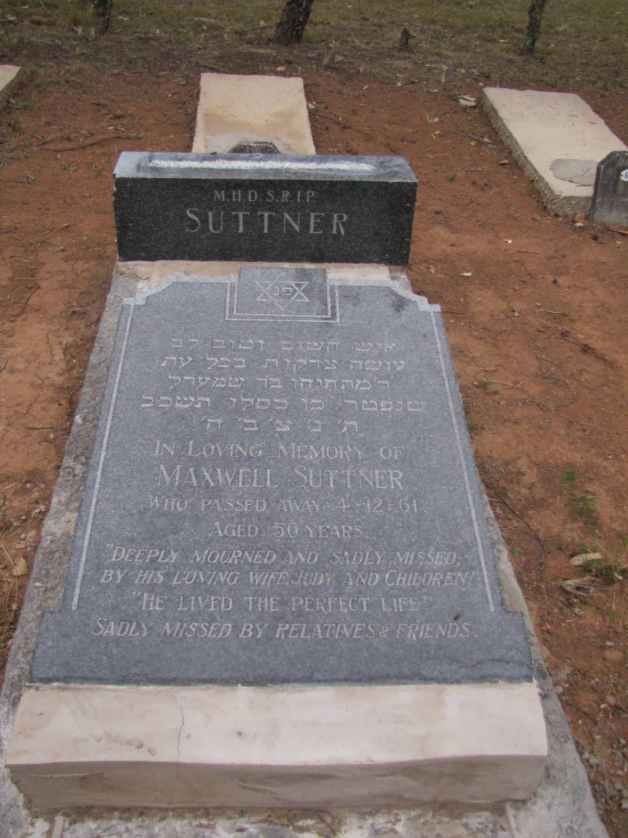 SUTTNER Maxwell -1961