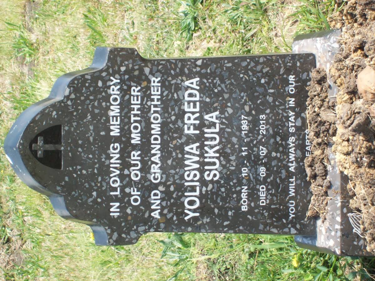 SUKULA Yoliswa Freda 1937-2013