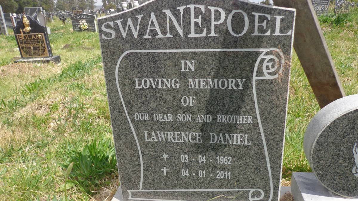 SWANEPOEL Lawrence Daniel 1962-2011