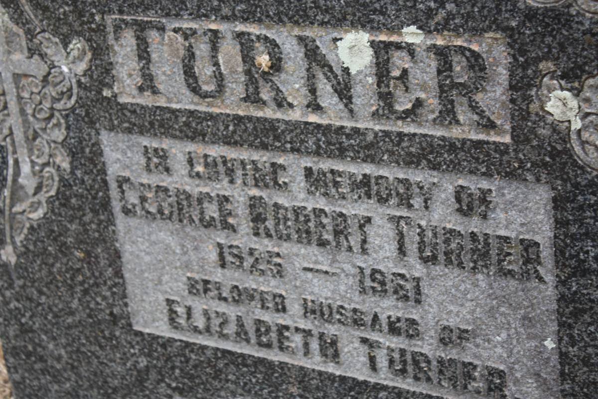 TURNER George Robert 1925-1961