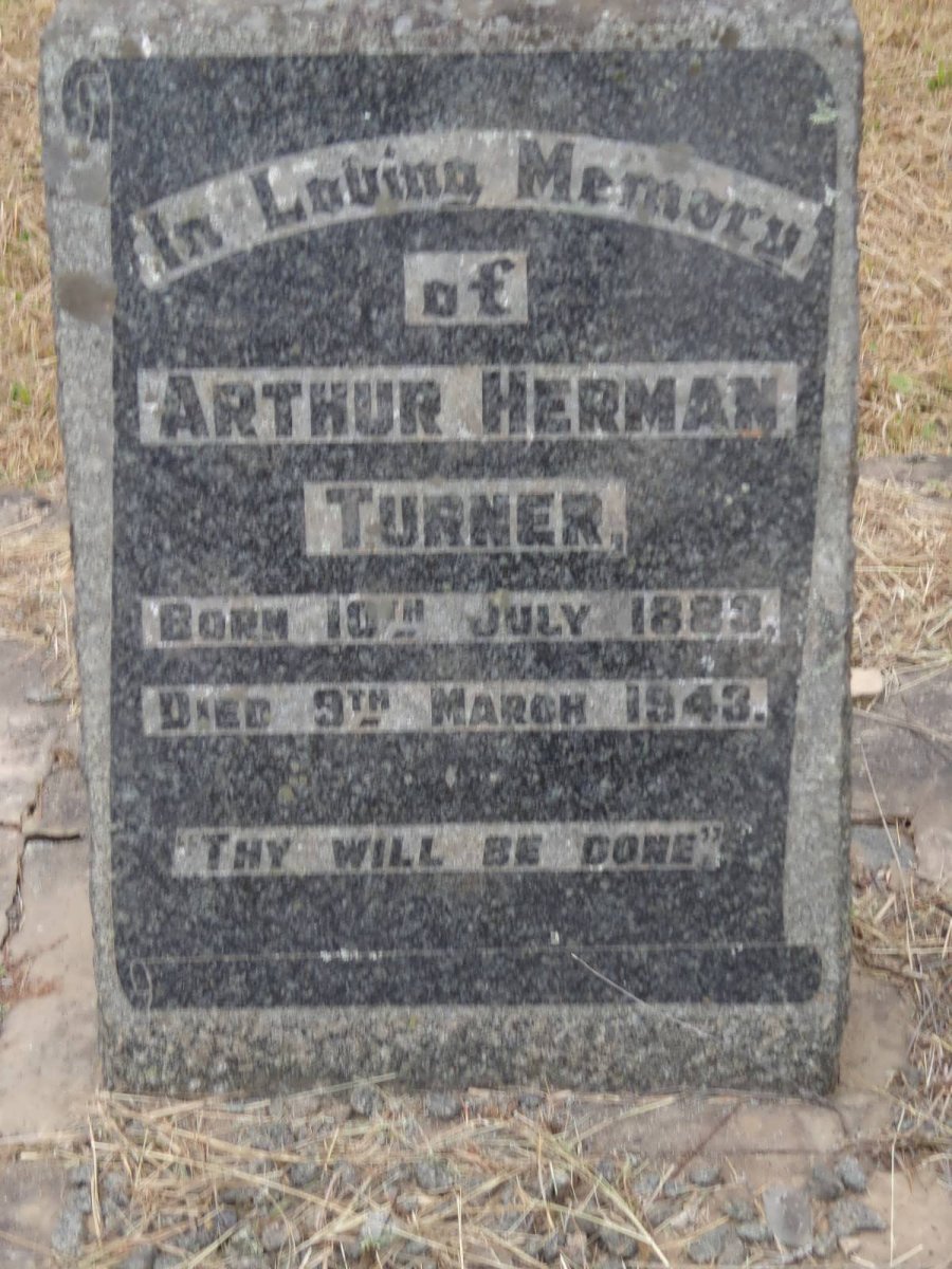 TURNER Arthur Herman 1883-1943