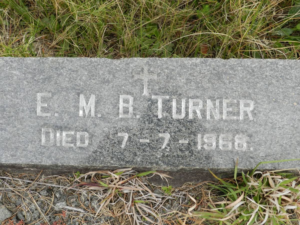 TURNER E.M.B. -1968