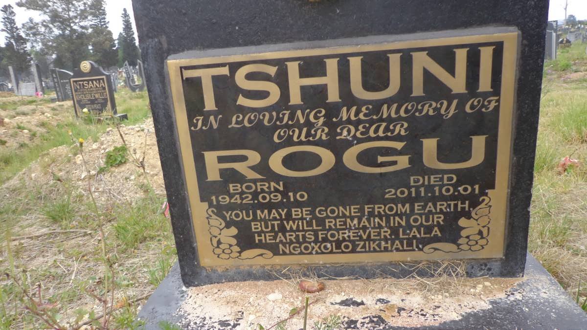 TSHUNI Rogu 1942-2011