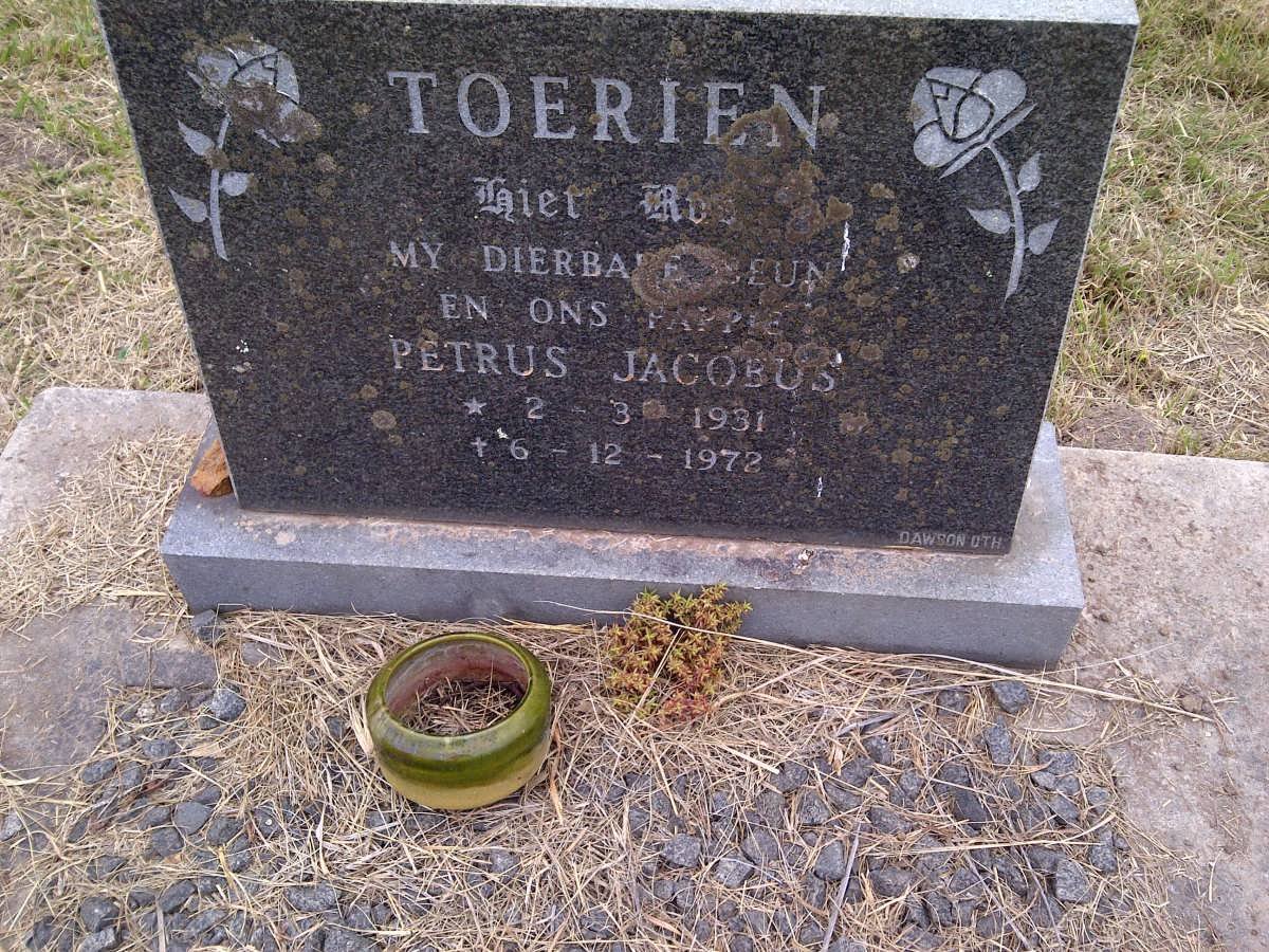 TOERIEN Petrus Jacobus 1931-1972
