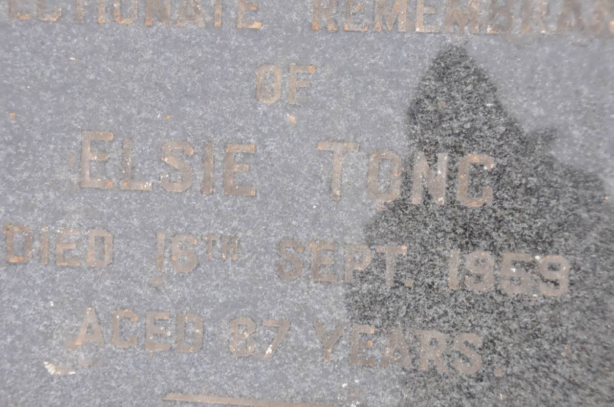 TONG Elsie -1959