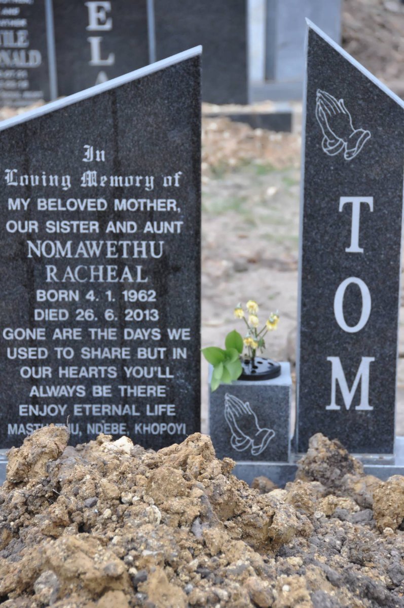 TOM Nomawethu Racheal 1962-2013