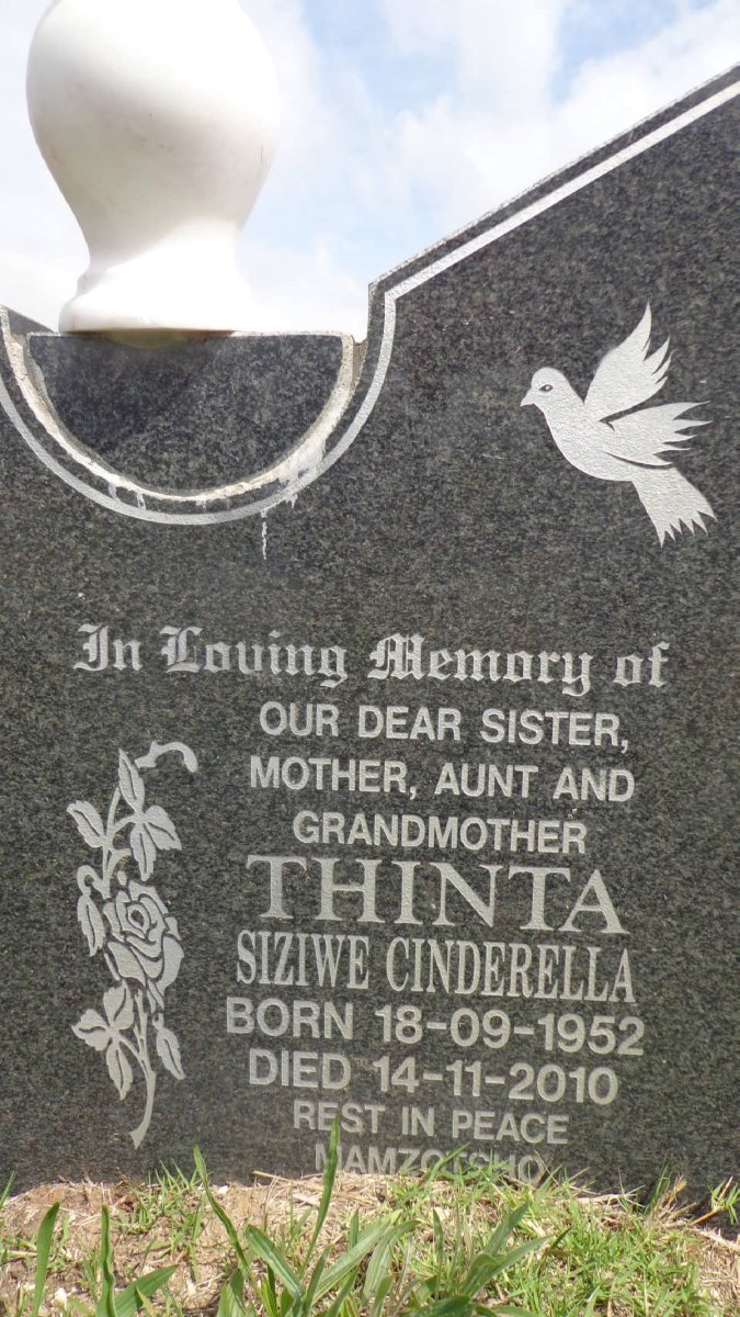 THINTA Siziwe Cinderella 1952-2010