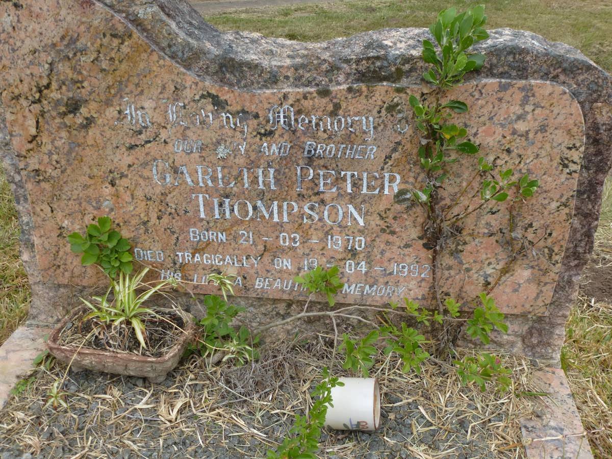 THOMPSON Gareth Peter 1970-1992