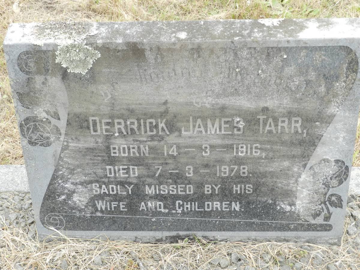TARR Derrick James 1916-1978