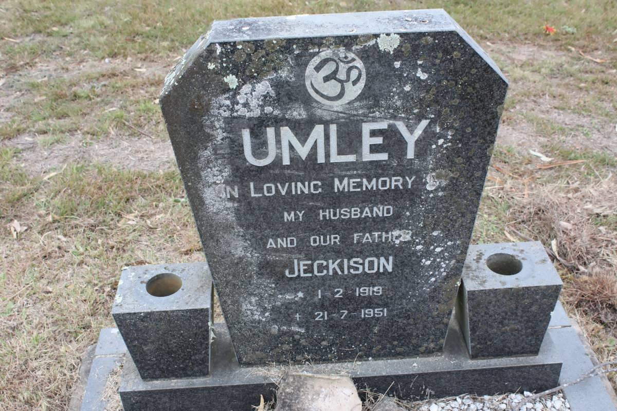 UMLEY Jeckison 1919-1951