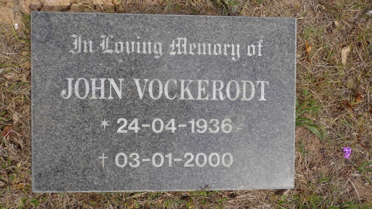 VOCKERODT John 1936-2000
