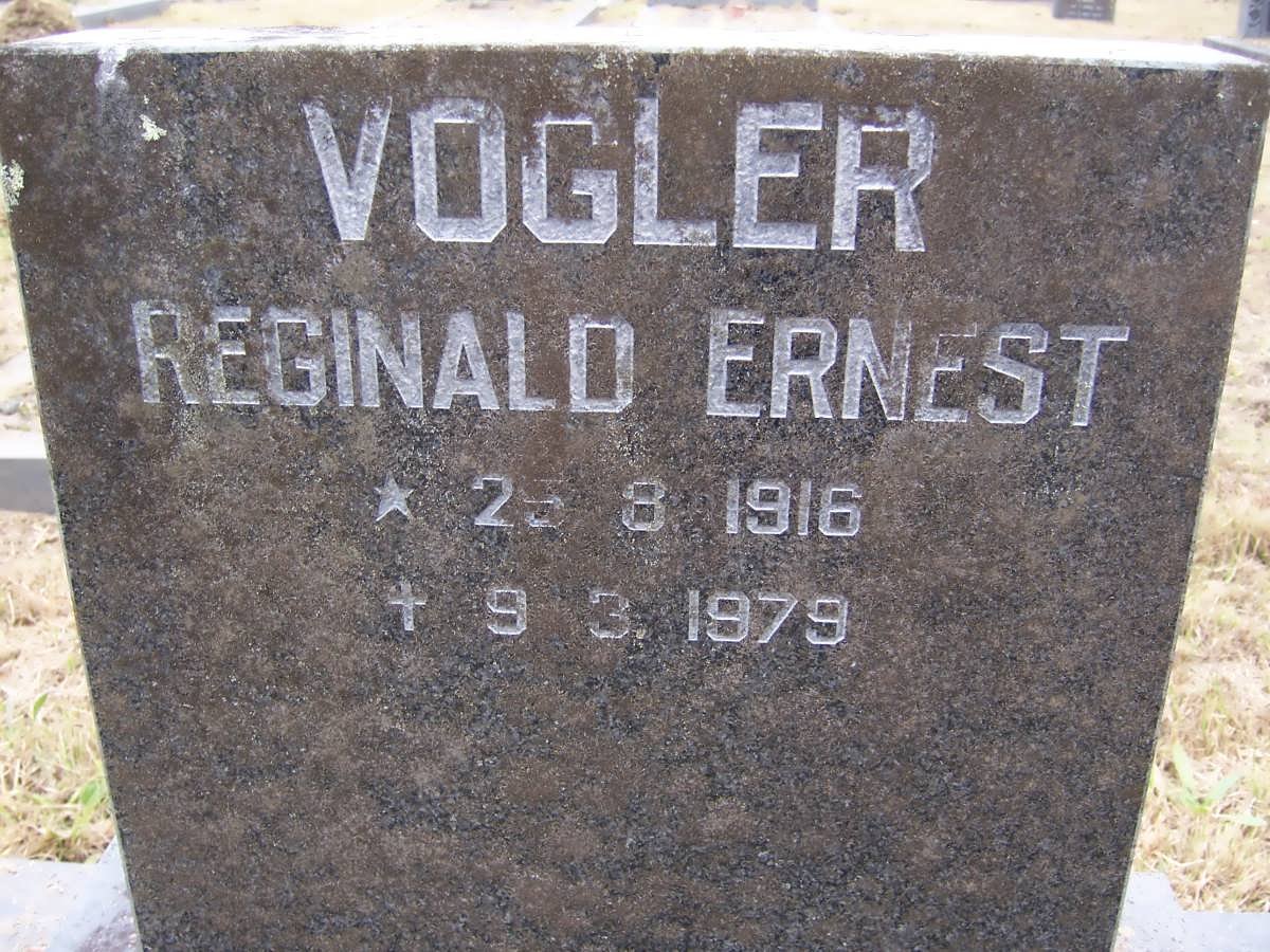 VOGLER Reginald Ernest 1916-1979