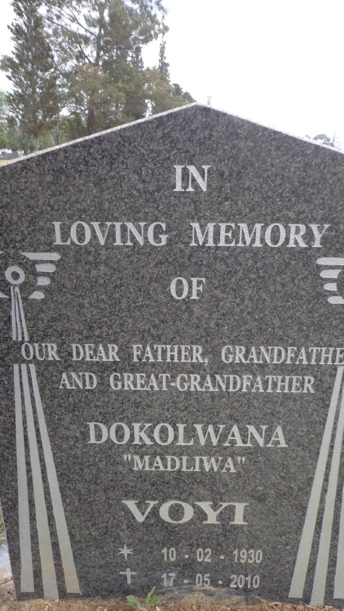 VOYI Dokolwana 1930-2010