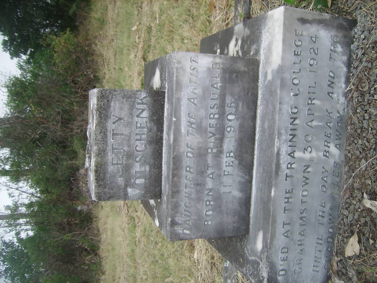 VOLSCHENK Letty 1905-1924