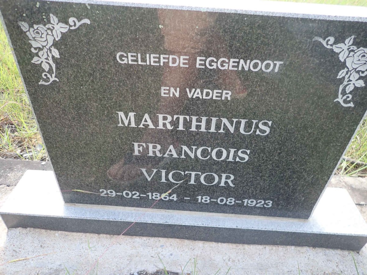 VICTOR Marthinus Francois 1864-1923