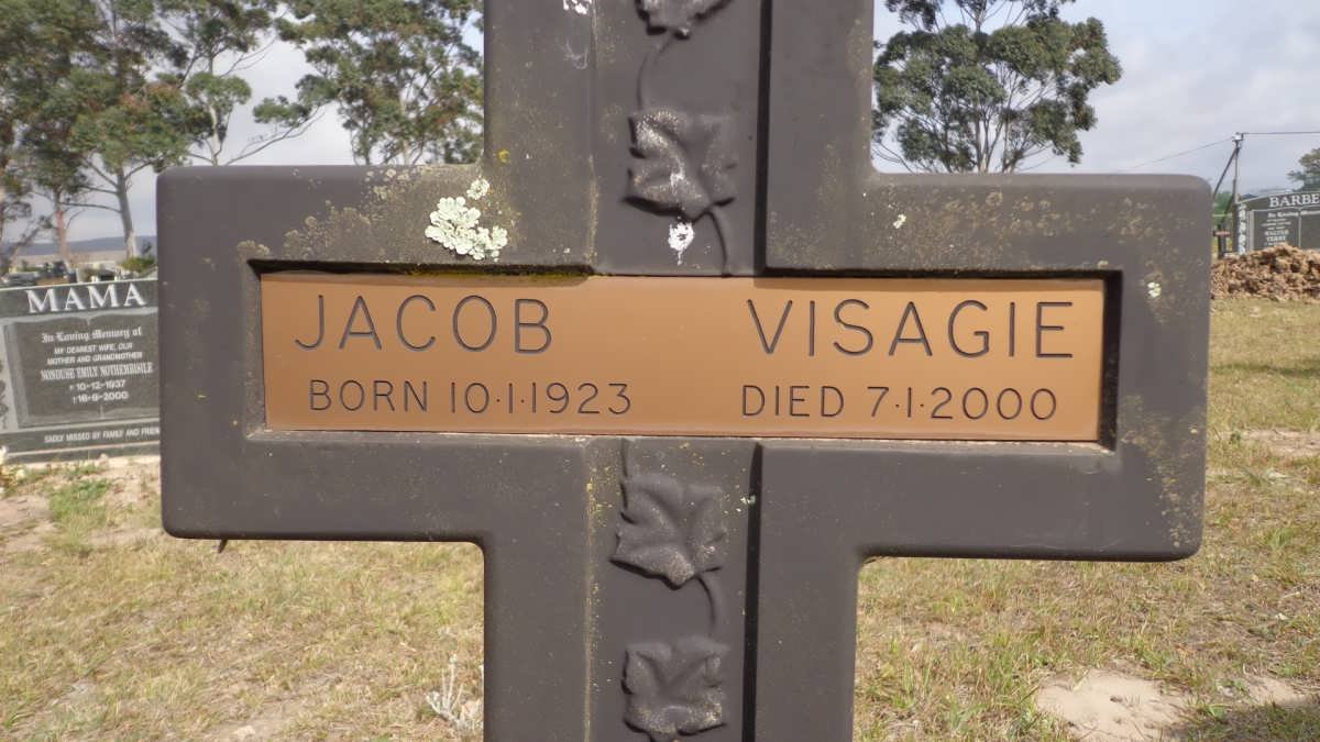 VISAGIE Jacob 1923-2000