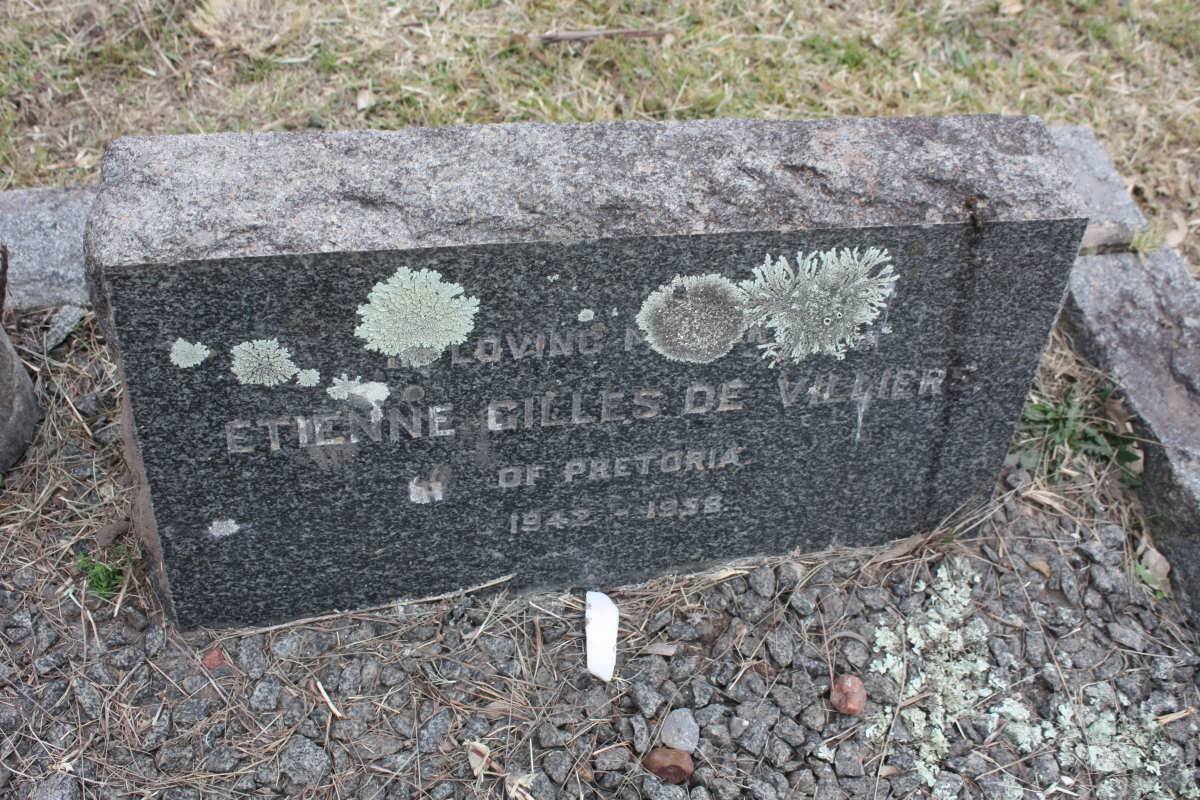 VILLIERS Etienne Gilles, de 1942-1958
