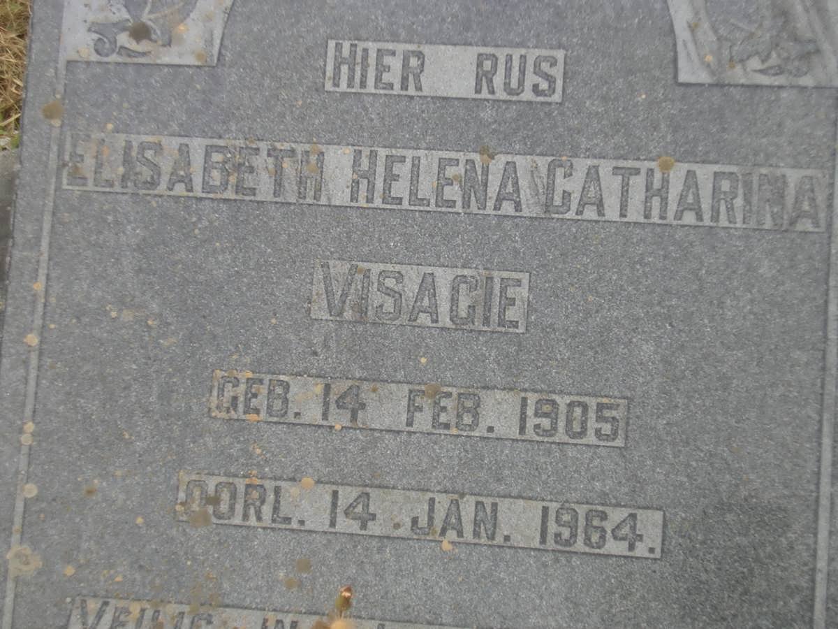 VISAGIE Elisabeth Helena Catharina 1905-1964