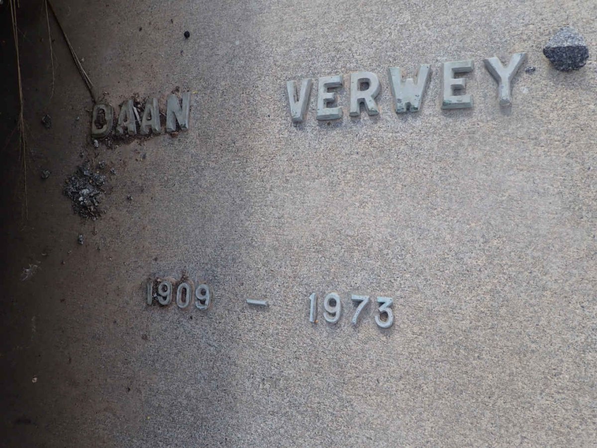 VERWEY Daan 1909-1973