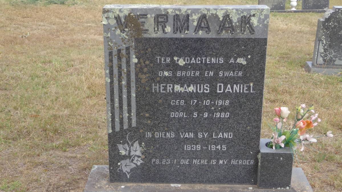 VERMAAK Hermanus Daniel 1918-1980
