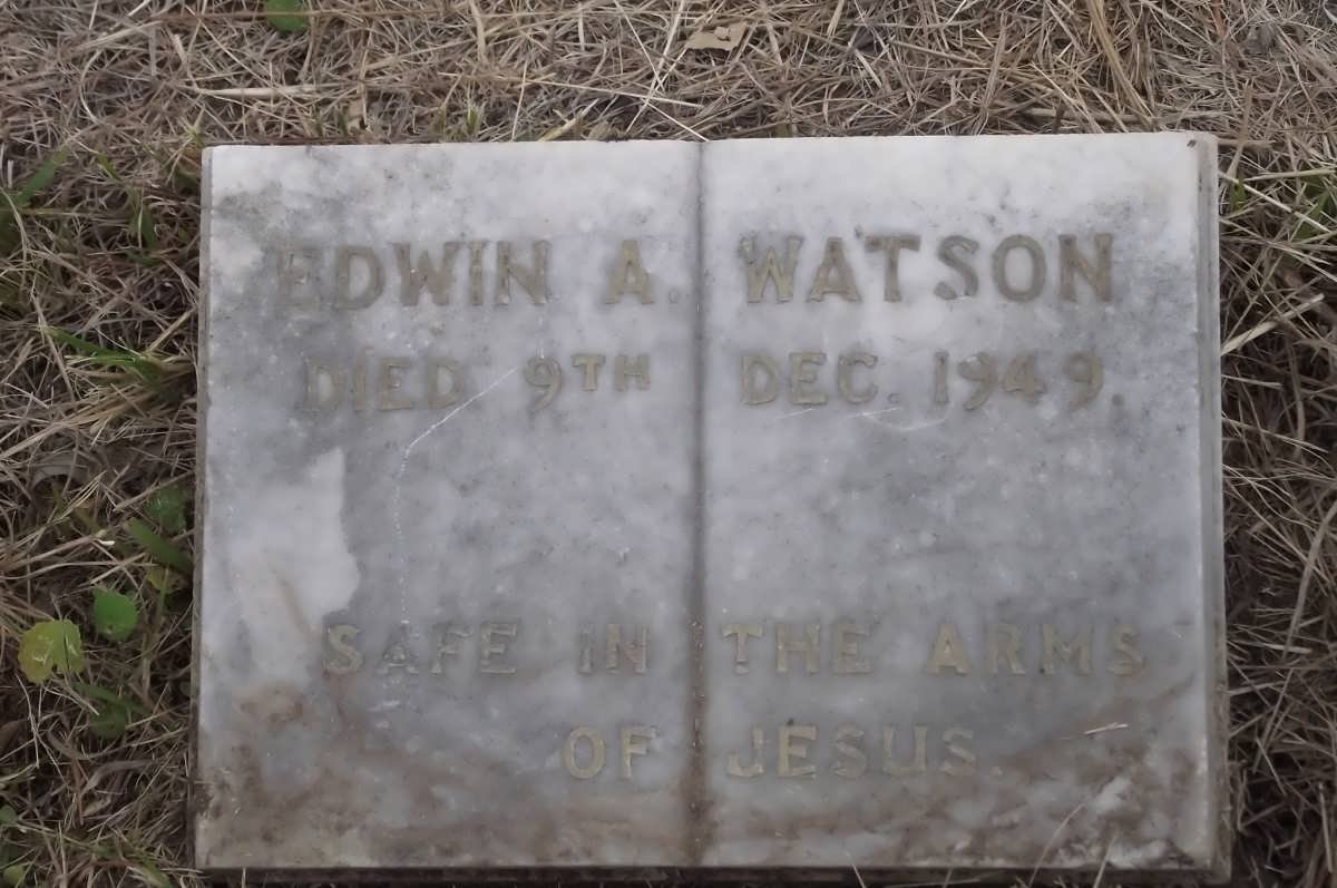 WATSON Edwin A. -1949