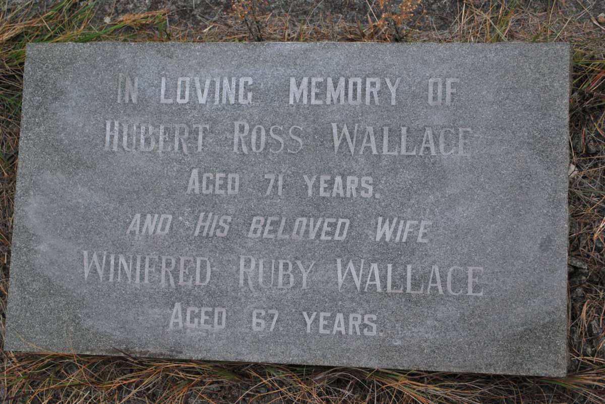 WALLACE Hubert Ross &amp; Winifred Ruby