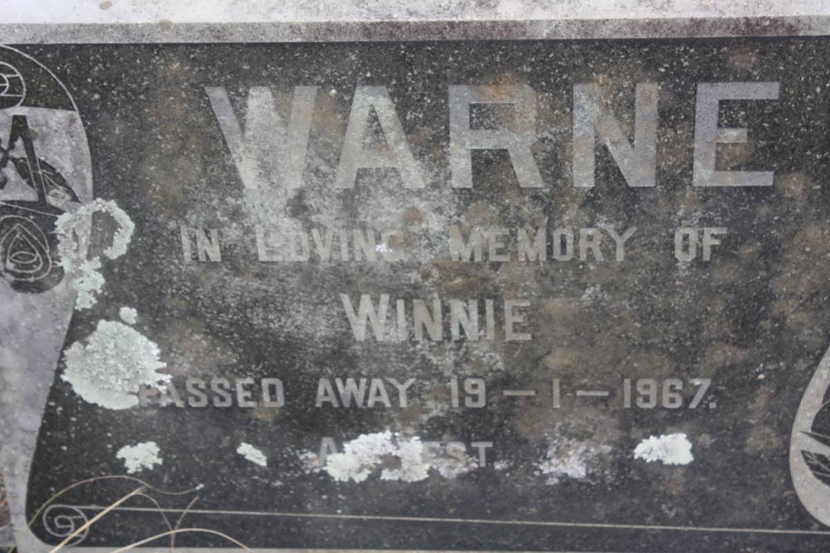 WARNE Winnie -1967