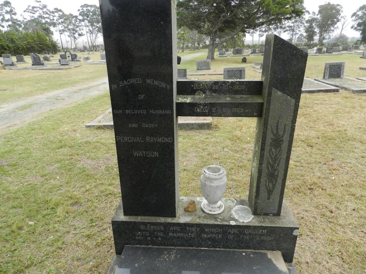 WATSON Percival Raymond
