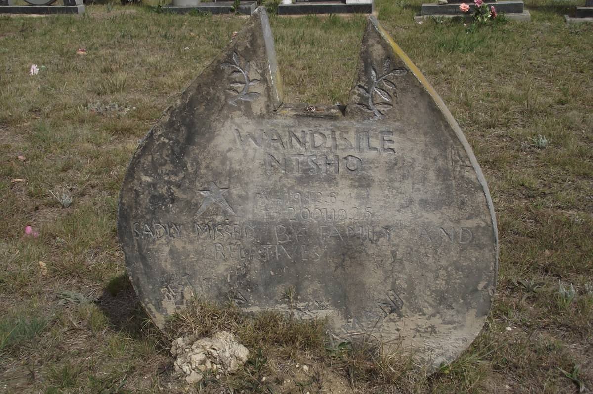 WANDISILE Ntsho 1972-2001