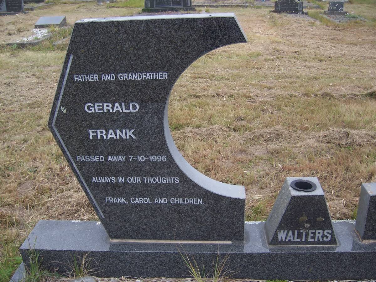 WALTERS Gerald Frank -1996