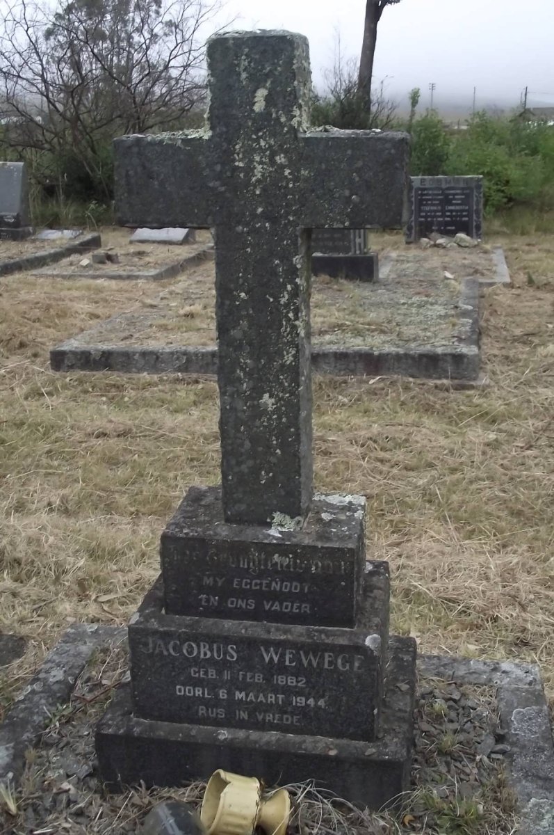 WEWEGE Jacobus 1882-1944