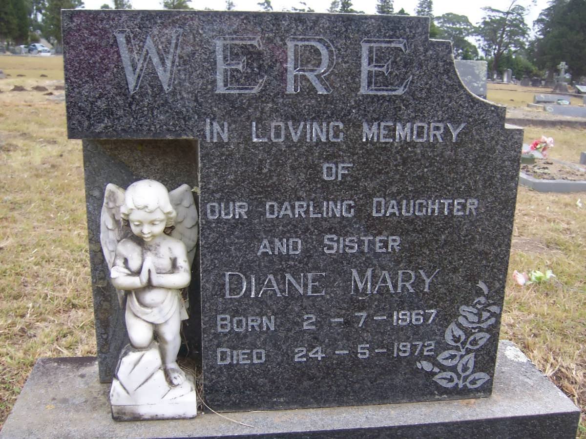 WERE Diane Mary 1967-1972